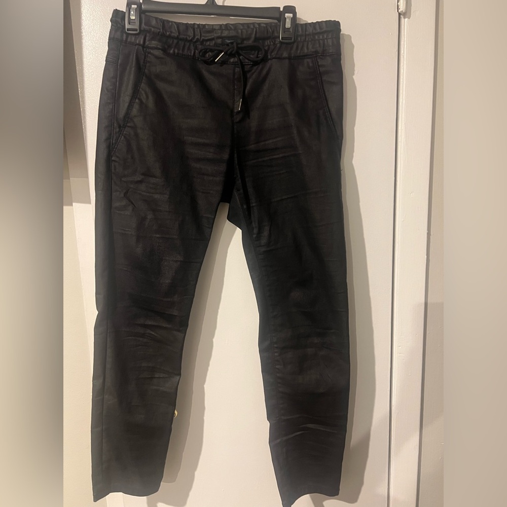 Bevy Flog coated black pant